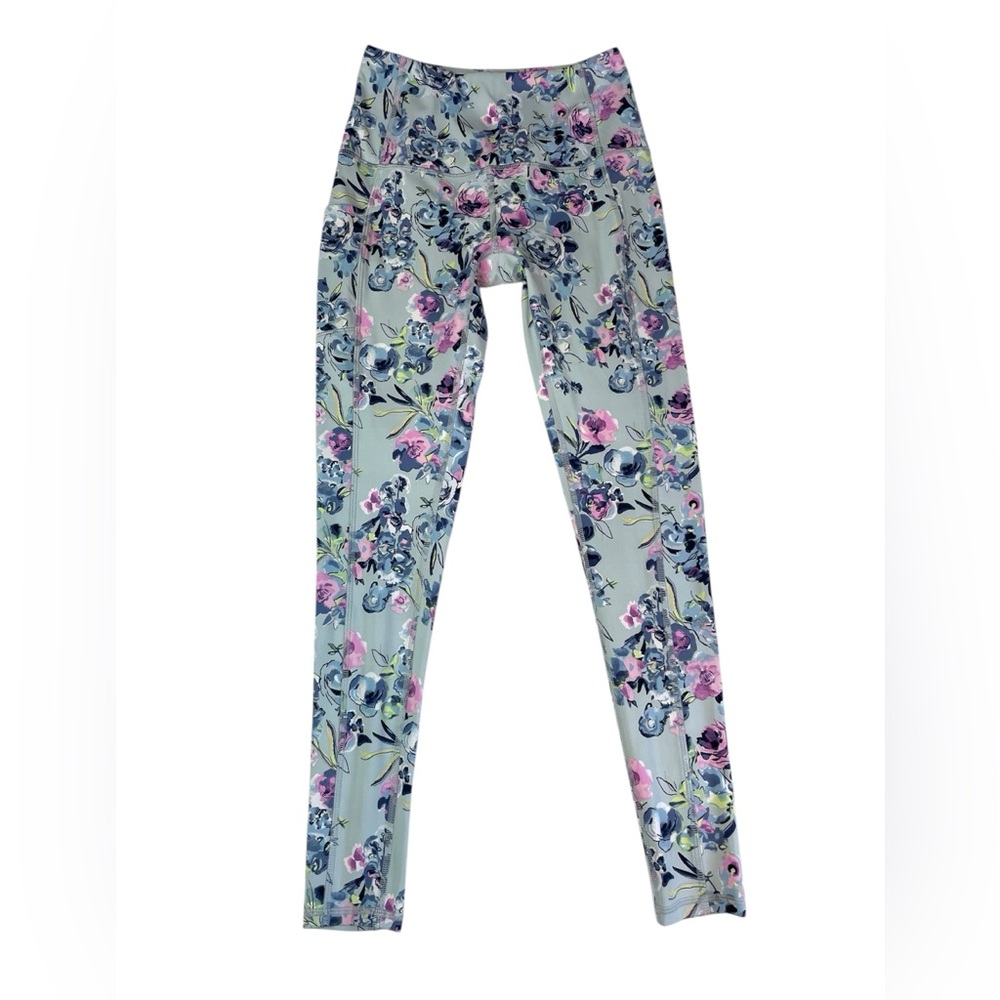 Vera Bradley Activewear Floral High-Waisted Leggings